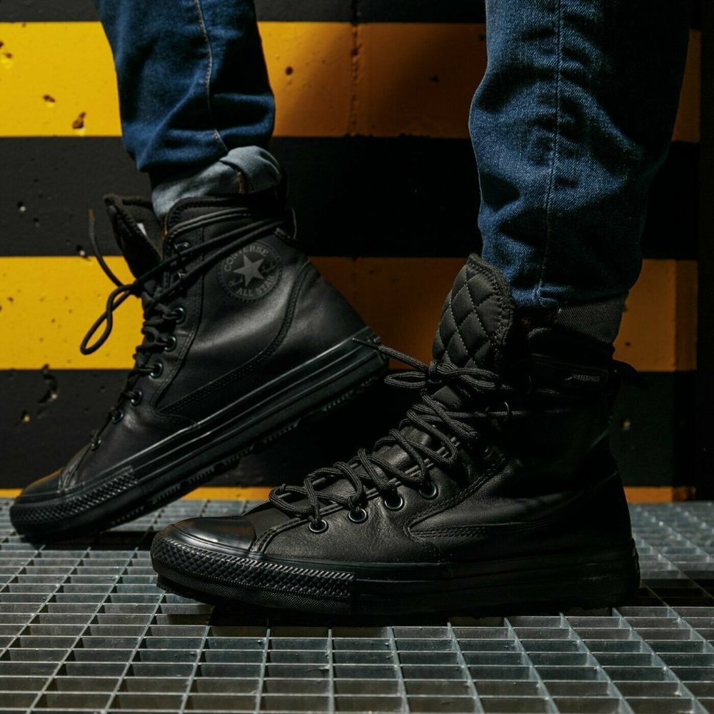 NEW CONVERSE CTAS ALL TERRAIN HI Waterproof Leather Boots Shoes 168864c … - Picture 10 of 11